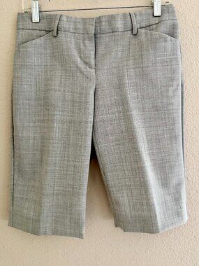 Express Editor Gray Bermuda Shorts Size 2 Tailored Workwear